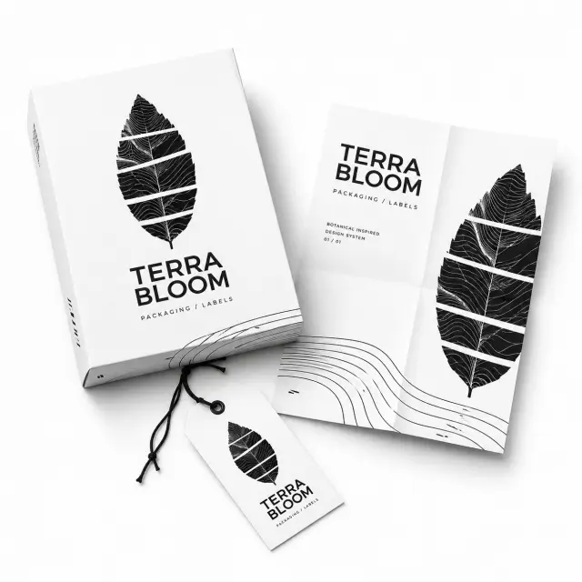 Terra Bloom dizajn ambalaže i etiketa
