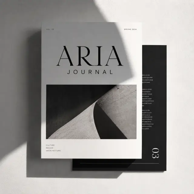 Aria Journal publikacije i print dizajn